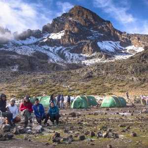 Another pretty campsite as we close in on the peak