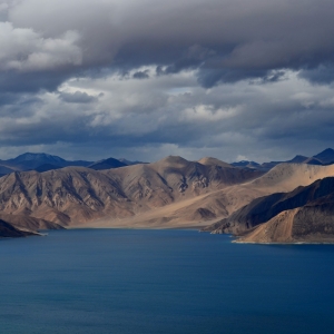 The famous Pangong lake