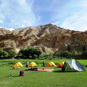 Hankar Campsite in the Markha Valley