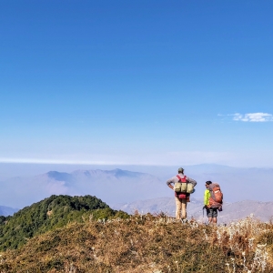 Backpacking in the Himalaya